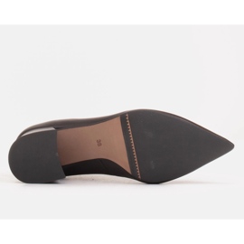 Marco Shoes Botines 1460B slim de piel negra con parte superior de goma negro 4