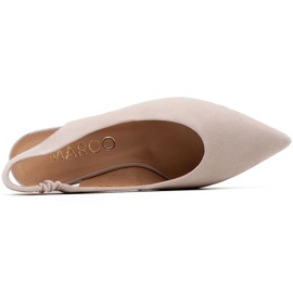 Marco Shoes Sandalias beige 1501P con correa y goma 3