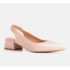 Marco Shoes Sandalias con chorros decorativos nude rosado 1