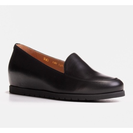Marco Shoes Zapatos cómodos 1595P bajos en la cuña negro 1
