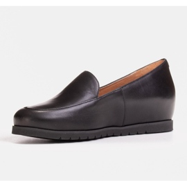 Marco Shoes Zapatos cómodos 1595P bajos en la cuña negro 2