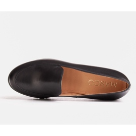 Marco Shoes Zapatos cómodos 1595P bajos en la cuña negro 3