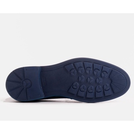Marco Shoes Mocasines azul marino sobre suela ligera 3