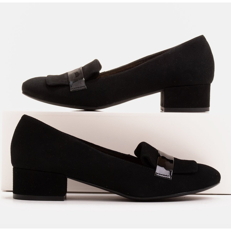 Radoskór Zapatos de mujer negros clásicos para un pie más ancho 1 Radoskór Zapatos de mujer negros clásicos para un pie más ancho 1