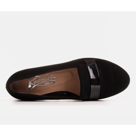 Radoskór Zapatos de mujer negros clásicos para un pie más ancho 4