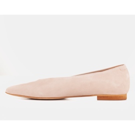 Marco Shoes Bailarinas beige ante natural 4