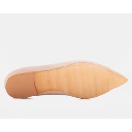 Marco Shoes Bailarinas beige ante natural 2