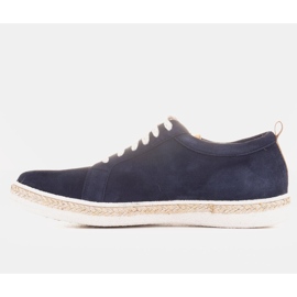 Marco Shoes Deportivas deportivas de ante natural azul marino 4
