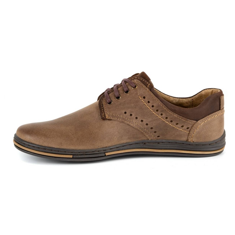 Polbut Zapatos casual hombre 402 marrón 1