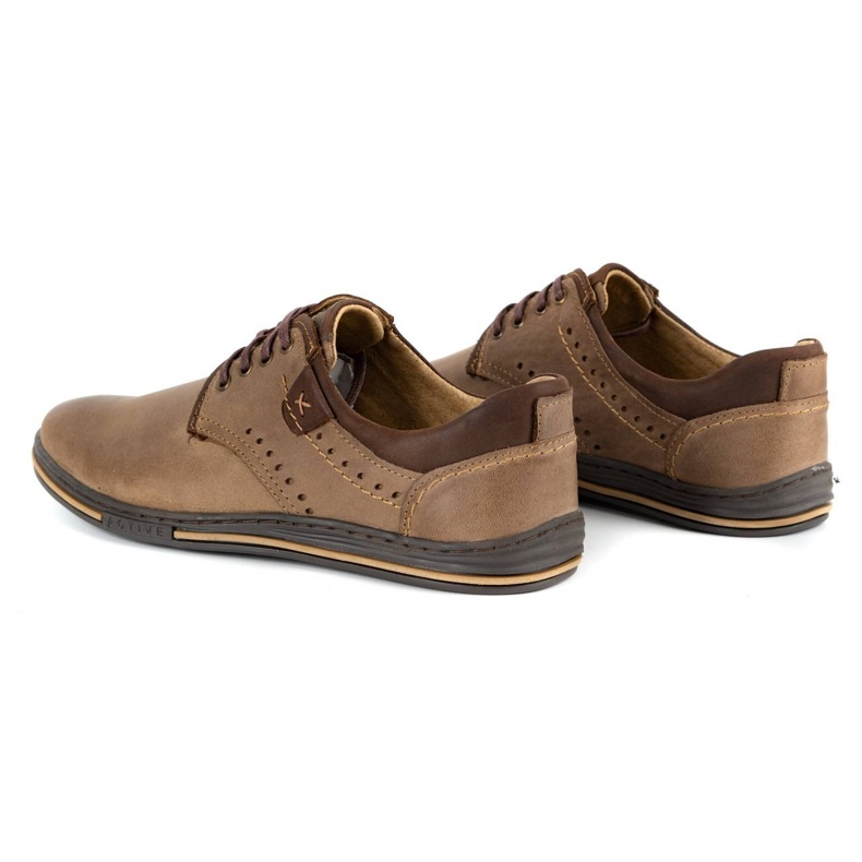 Polbut Zapatos casual hombre 402 marrón 4