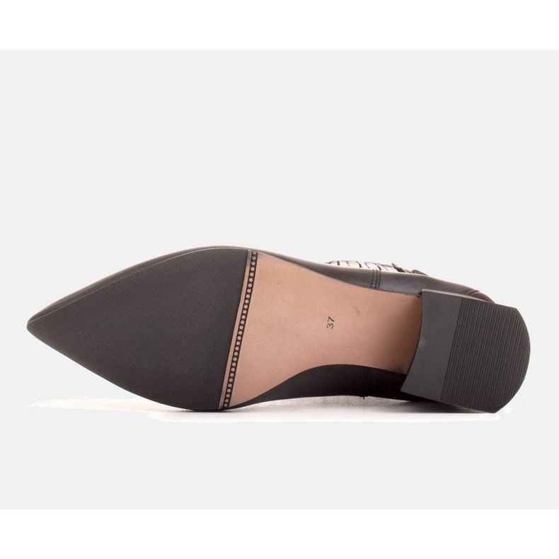 Marco Shoes Botas cálidas y elegantes con goma elástica en la parte superior negro 1 Marco Shoes Botas cálidas y elegantes con goma elástica en la parte superior negro 1