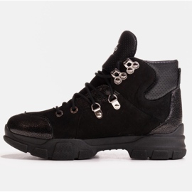 Marco Shoes Botas deportivas de mujer con un ligero aislamiento otoño-invierno. negro 4