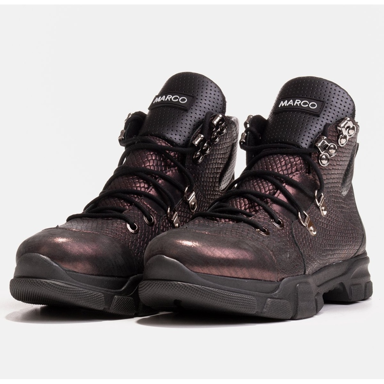 Marco Shoes Botas deportivas de mujer con un ligero aislamiento otoño-invierno. violeta 1 Marco Shoes Botas deportivas de mujer con un ligero aislamiento otoño-invierno. violeta 1