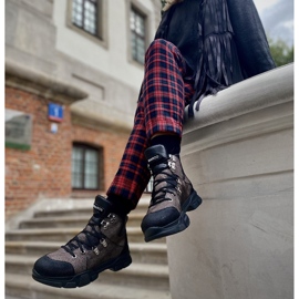 Marco Shoes Botas deportivas de mujer con un ligero aislamiento otoño-invierno. negro 5
