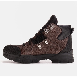 Marco Shoes Botas deportivas de mujer con un ligero aislamiento otoño-invierno. negro 3