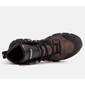 Marco Shoes Botas deportivas de mujer con un ligero aislamiento otoño-invierno. negro 4