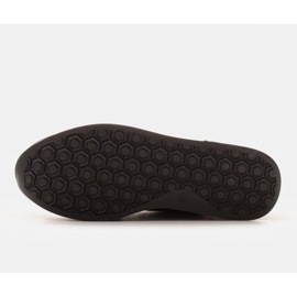 Marco Shoes Zapatillas ligeras sobre suela gruesa de piel natural negro 7