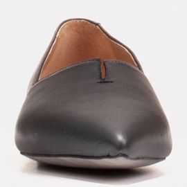 Marco Shoes Bailarinas de mujer Graphite Marco 1285P con recorte gris 2