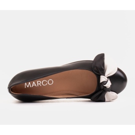 Marco Shoes Zapatos bajos cómodos con cuña oculta negro 6