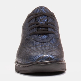 Radoskór Zapatos de mujer cómodos de color azul para un pie más ancho 1