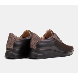 Radoskór Zapatos cómodos de mujer negros para un pie más ancho 6