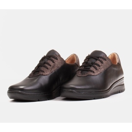 Radoskór Zapatos cómodos de mujer negros para un pie más ancho 9