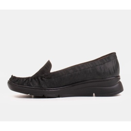 Radoskór Zapatos cómodos de mujer negros para un pie más ancho 2