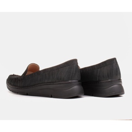 Radoskór Zapatos cómodos de mujer negros para un pie más ancho 8