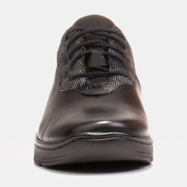 Radoskór Zapatos cómodos de mujer negros para un pie más ancho 2