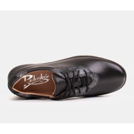 Radoskór Zapatos cómodos de mujer negros para un pie más ancho 7