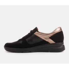 Radoskór Zapatos cómodos para un pie más ancho con suela ligera negro 4