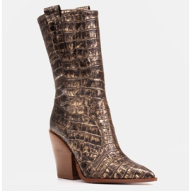 Marco Shoes Marco Boots 1408K botas vaqueras de oro viejo dorado 1 Marco Shoes Marco Boots 1408K botas vaqueras de oro viejo dorado 1