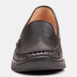 Radoskór Zapatos cómodos de mujer negros para un pie más ancho 2