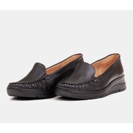 Radoskór Zapatos cómodos de mujer negros para un pie más ancho 4