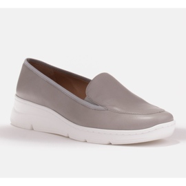 Radoskór Zapatos de mujer grises cómodos para un pie más ancho 1 Radoskór Zapatos de mujer grises cómodos para un pie más ancho 1