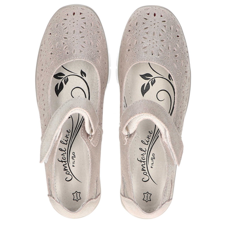 Zapatos Filippo DP640 / 20 Si Plata 7