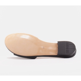 Marco Shoes Zapatillas de mujer elegantes de piel negra negro 7