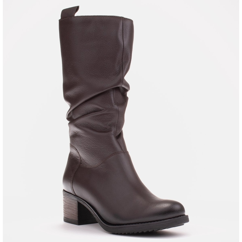 Marco Shoes Botas de cuero 0812b-388-5 marrón 1 Marco Shoes Botas de cuero 0812b-388-5 marrón 1