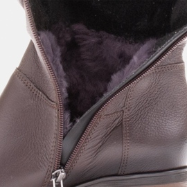Marco Shoes Botas de cuero 0812b-388-5 marrón 6