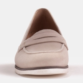 Marco Shoes Zapatos ligeros con una parte inferior muy suave y un refuerzo oculto. beige 2
