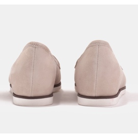 Marco Shoes Zapatos ligeros con una parte inferior muy suave y un refuerzo oculto. beige 5