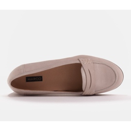 Marco Shoes Zapatos ligeros con una parte inferior muy suave y un refuerzo oculto. beige 7