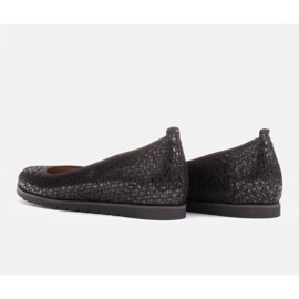 Marco Shoes Bailarinas ligeras con una parte inferior muy suave y un refuerzo oculto negro 7