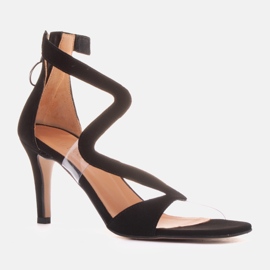 Marco Shoes Elegantes sandalias Ava negro 1