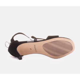 Marco Shoes Elegantes sandalias Ava negro 3