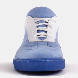 Marco Shoes Zapatillas deportivas de ante natural de alta calidad azul 2