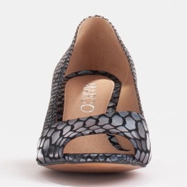 Marco Shoes Calzado de mujer cómodo con frente abierto azul marino 1 Marco Shoes Calzado de mujer cómodo con frente abierto azul marino 1