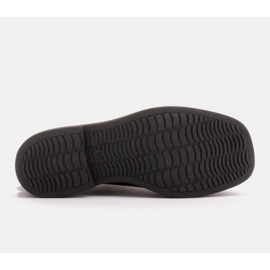 Marco Shoes Mocasines Chiara en piel cepillada negro 5