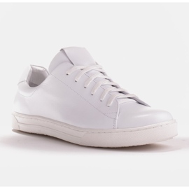 Marco Shoes Zapatillas deportivas de piel flor blanca blanco 1