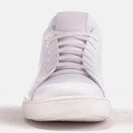 Marco Shoes Zapatillas deportivas de piel flor blanca blanco 2